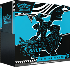 Pokemon TCG: Scarlet & Violet - Black Bolt Elite Trainer Box