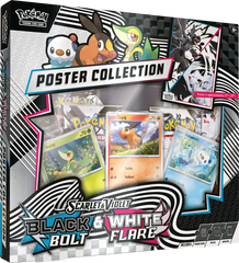 Pokemon TCG: Scarlet & Violet - Black Bolt & White Flare - Unova Poster Collection