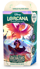 Disney Lorcana TCG: Archazia's Island Starter Deck - Amethyst & Steel (Iago & Jafar)