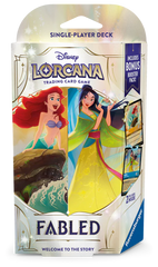 Disney Lorcana TCG: Fabled - Starter Deck - Ariel and Mulan
