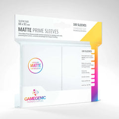 Gamegenic: Matte Prime Sleeves - White (100)