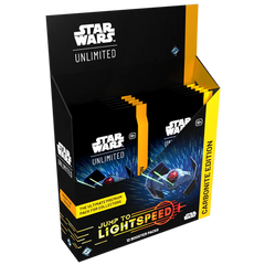 Star Wars: Unlimited - Jump to Lightspeed - Carbonite Edition Booster Box (12 Packs)