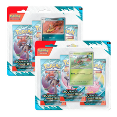 Pokemon TCG: Scarlet & Violet Journey Together - 3 Pack Blister Set of Two