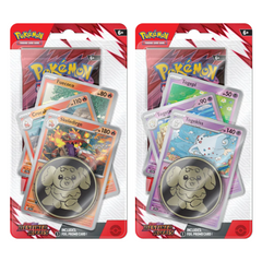 Pokemon TCG: Scarlet & Violet - Destined Rivals - Premium Checklane Blister (Set of 2)