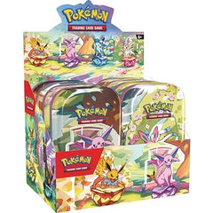 Pokemon TCG: Scarlet & Violet – Prismatic Evolutions Mini Tins Case (Set of 8)