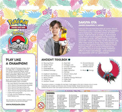 Pokemon TCG: World Championship Deck 2024 - Sakuya Ota - Ancient Toolbox