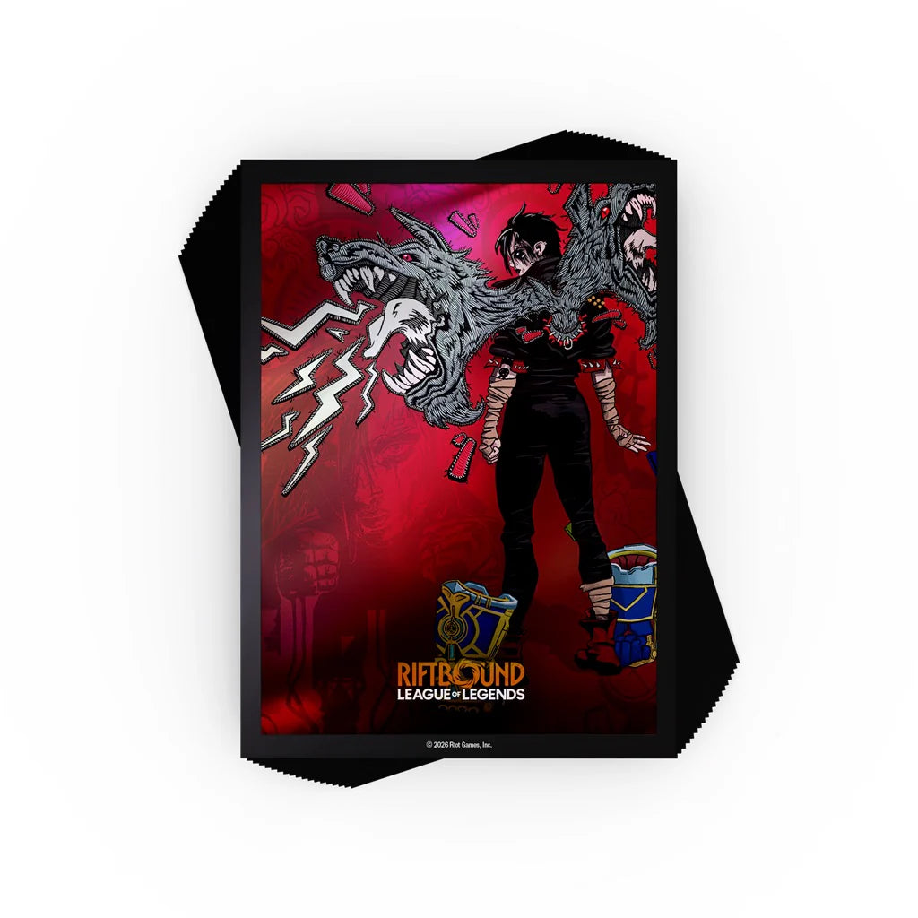 Riftbound: League of Legends - Unleashed Art Sleeves (100 Pack) - Vi, Piltover Enforcer