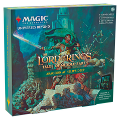 MTG: The Lord of the Rings - Tales of Middle-earth Holiday Scene Box - Aragorn at Helm's Deep