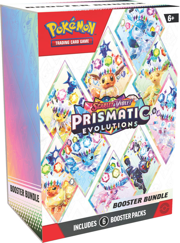 Pokémon TCG: Scarlet & Violet-Prismatic Evolutions Booster Bundle