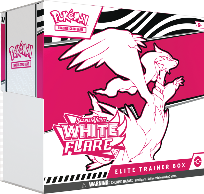 Pokemon TCG: Scarlet & Violet - White Flare Elite Trainer Box