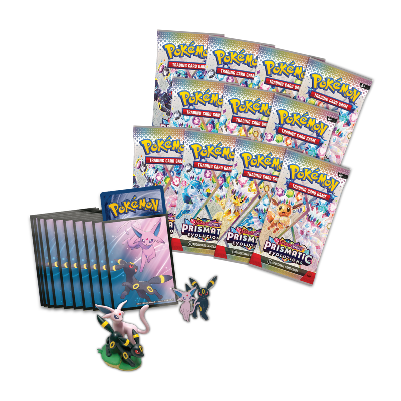 Pokemon TCG: Prismatic Evolutions Premium Figure Collection Box
