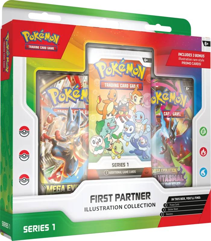Pokemon TCG: First Partner Illustration Collection Series 1