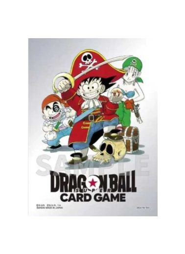 Dragon Ball Super Card Game: Official Card Sleeves - Son Goku, Krillin & Bulma (64ct)