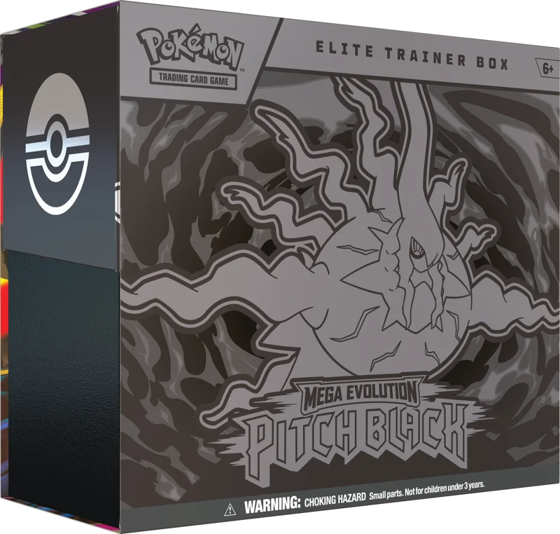 Pokemon TCG: Mega Evolution - Pitch Black - Elite Trainer Box - ETB