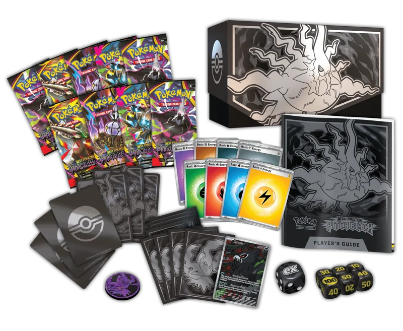 Pokemon TCG: Mega Evolution - Pitch Black - Elite Trainer Box - ETB