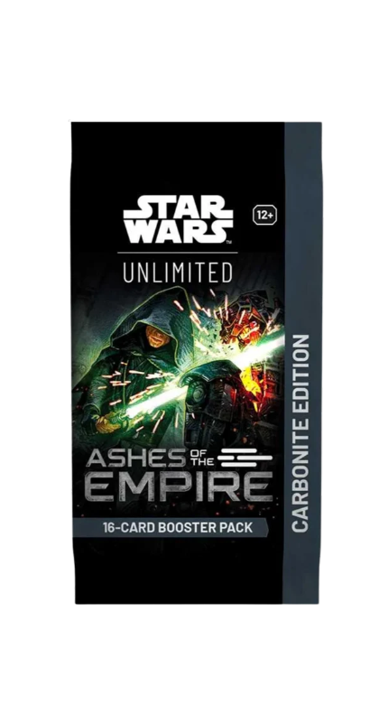 Star Wars Unlimited: Ashes of the Empire Carbonite Booster Box (12 Packs)
