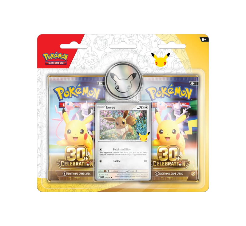 Pokemon TCG: 30th Celebration - 2 Pack Blister