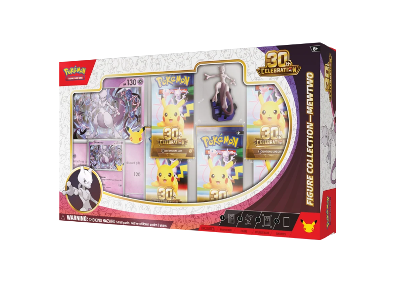 Pokemon TCG: 30th Celebration - Mewtwo Figure Collection