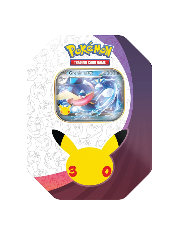 Pokemon TCG: 30th Celebration - Greninja EX Tin