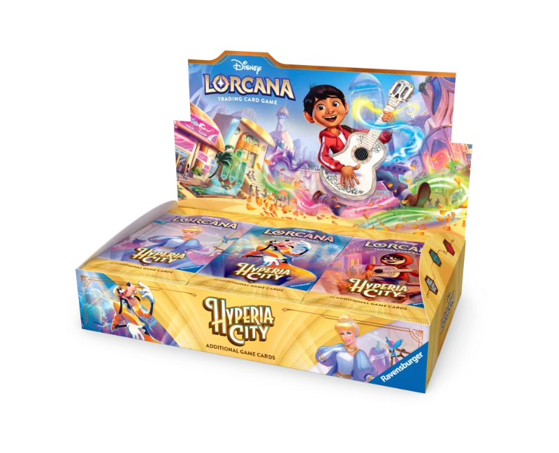 Disney Lorcana: Hyperia City - Booster Box Display (24 Packs)