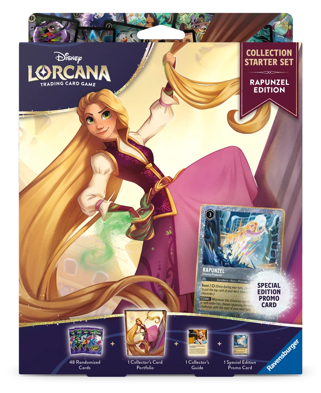 Disney Lorcana TCG: Attack of the Vine - Collector Starter - Rapunzel