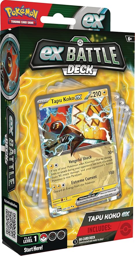 Pokémon TCG: Tapu Koko ex Battle Deck
