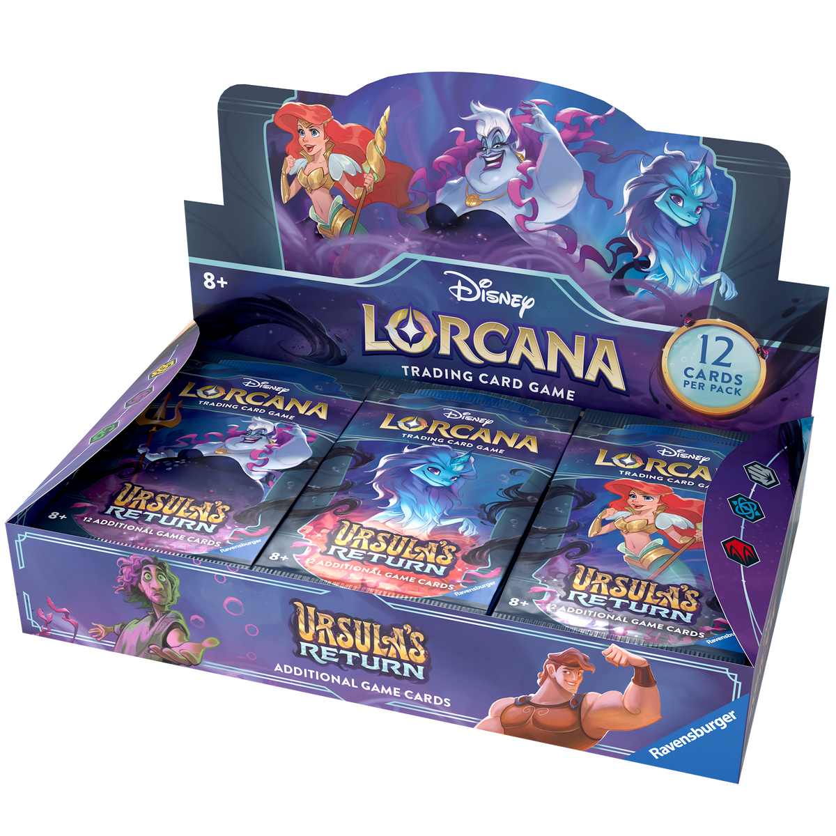 Disney Lorcana TCG: Ursula's Return - Booster Box (24 Packs)