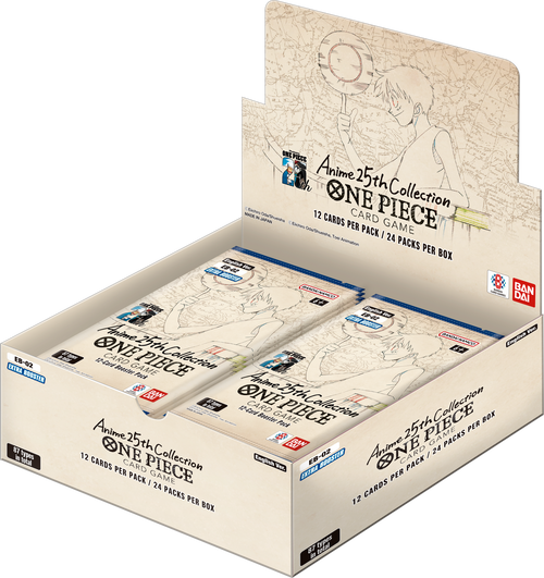 One Piece Card Game: Extra Booster - Anime 25th Collection Booster Box (EB-02)