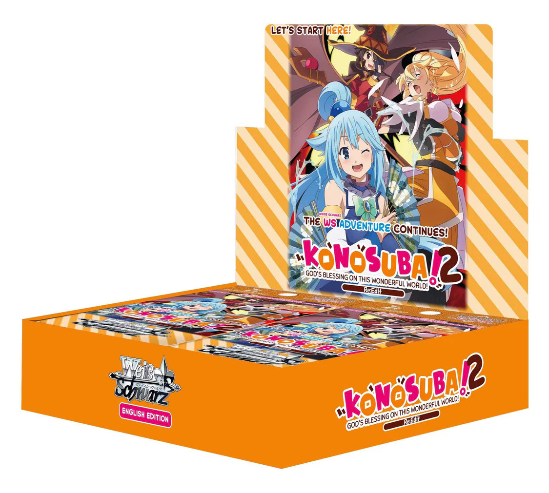 Weiss Schwarz: KONOSUBA -God’s blessing on this wonderful world - Booster Box (12 Packs)