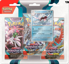 Pokemon TCG: Scarlet and Violet Paradox Rift 3 Pack Blister - Cetitan