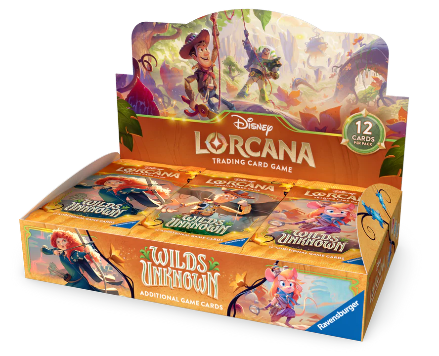 Disney: Lorcana TCG - Wilds Unknown - Booster Box (24x Packs)