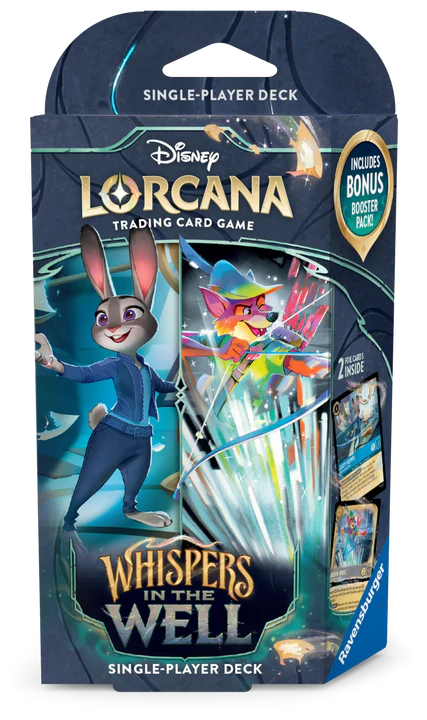 Disney Lorcana TCG: Whispers in the Well - Starter Deck (Judy and Robin)