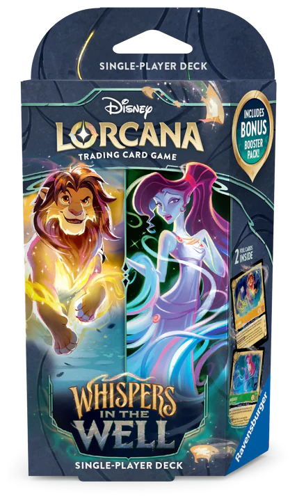 Disney Lorcana TCG: Whispers in the Well - Starter Deck (Simba and Meg)