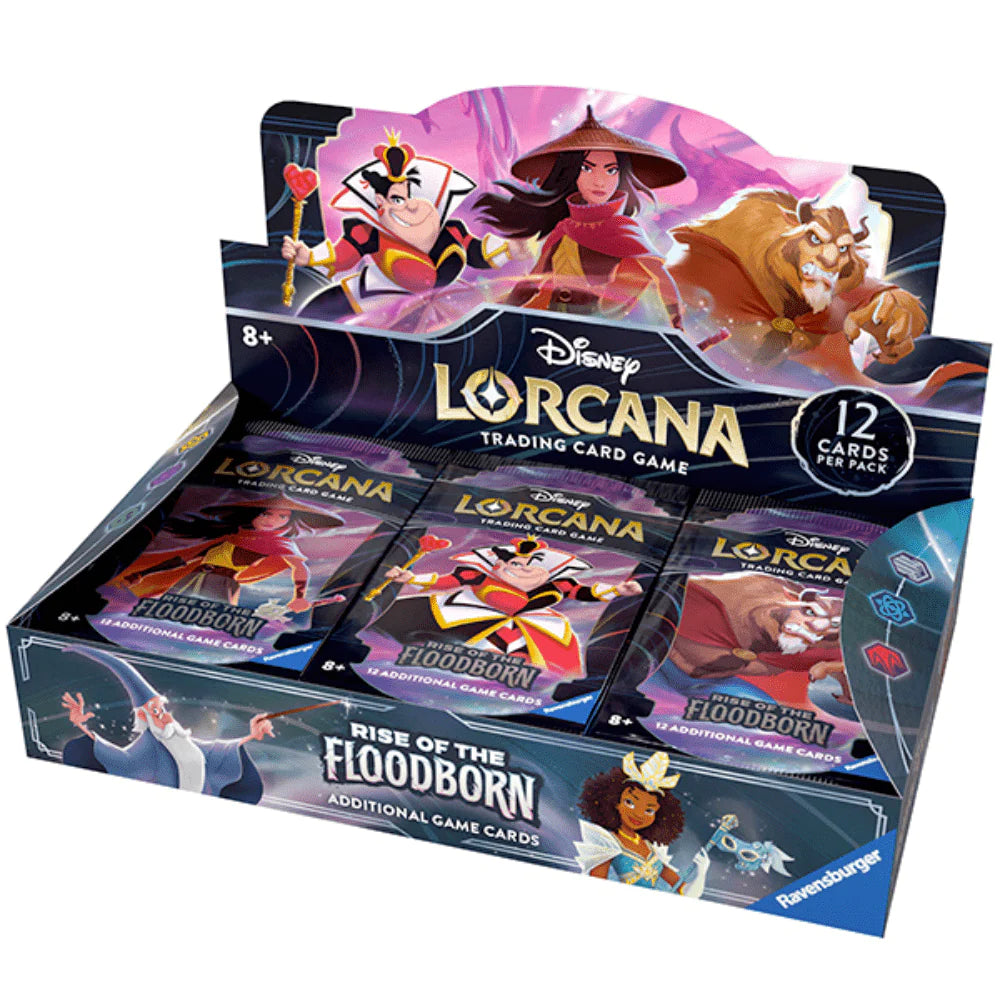 Disney Lorcana TCG: Rise of the Floodborn - Booster Box (24 Packs)