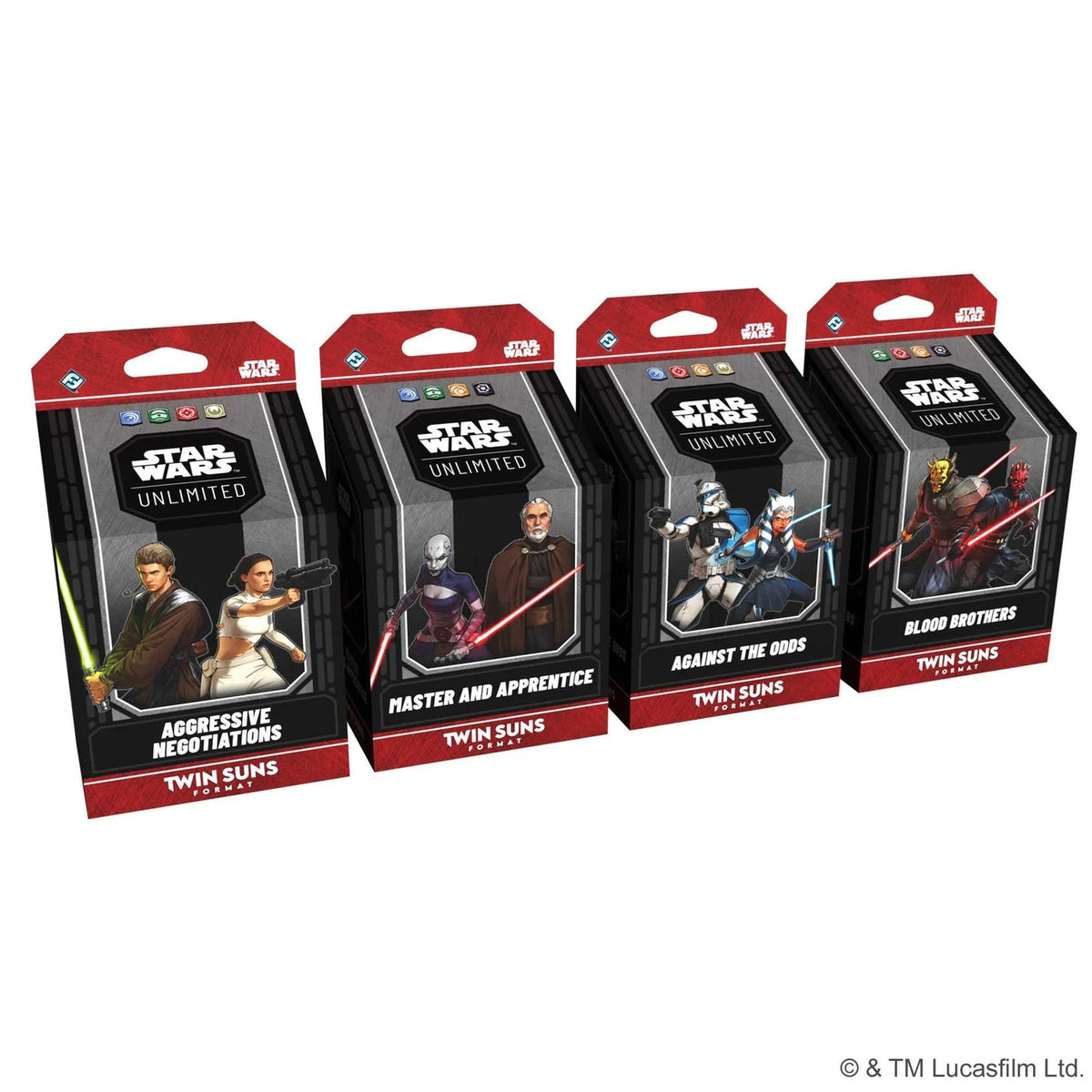 Star Wars: Unlimited Twin Suns Deck (Set of 4)