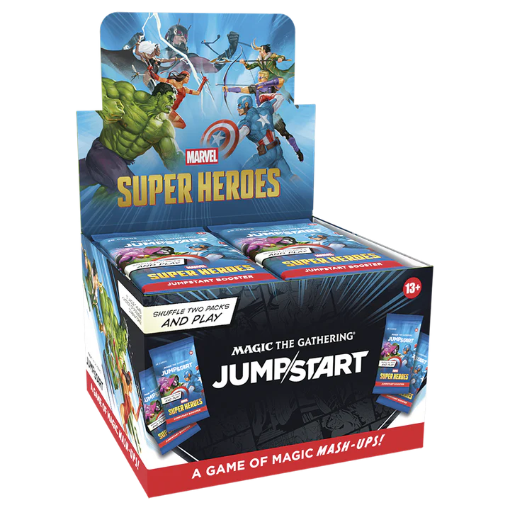 Magic: The Gathering - Universes Beyond - Marvel Super Heroes - Jumpstart Booster Box (24x Packs)