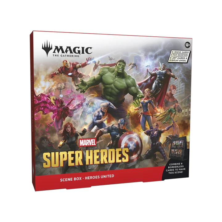 Magic: The Gathering - Universes Beyond - Marvel Super Heroes - Scene Box (Heroes United)
