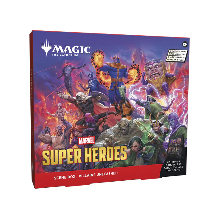 Magic: The Gathering - Universes Beyond - Marvel Super Heroes - Scene Box (Villains Unleashed)