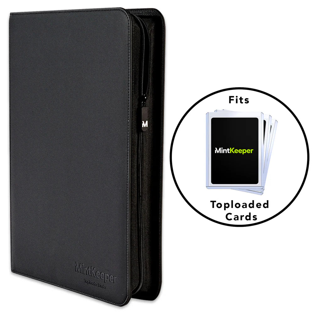 MintKeeper - 252 Toploader Binder - 9 Pocket