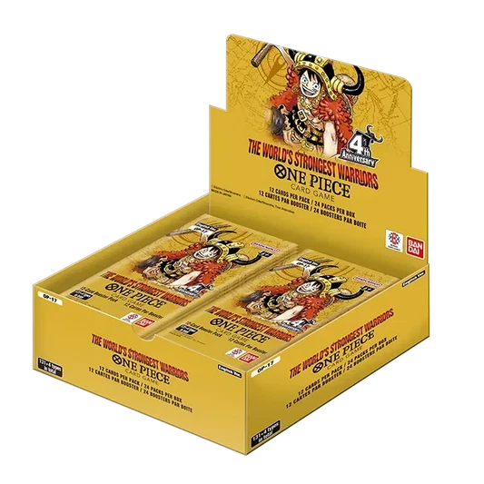 One Piece TCG: The World's Strongest Warriors (OP-17) - Booster Box (24 Packs)