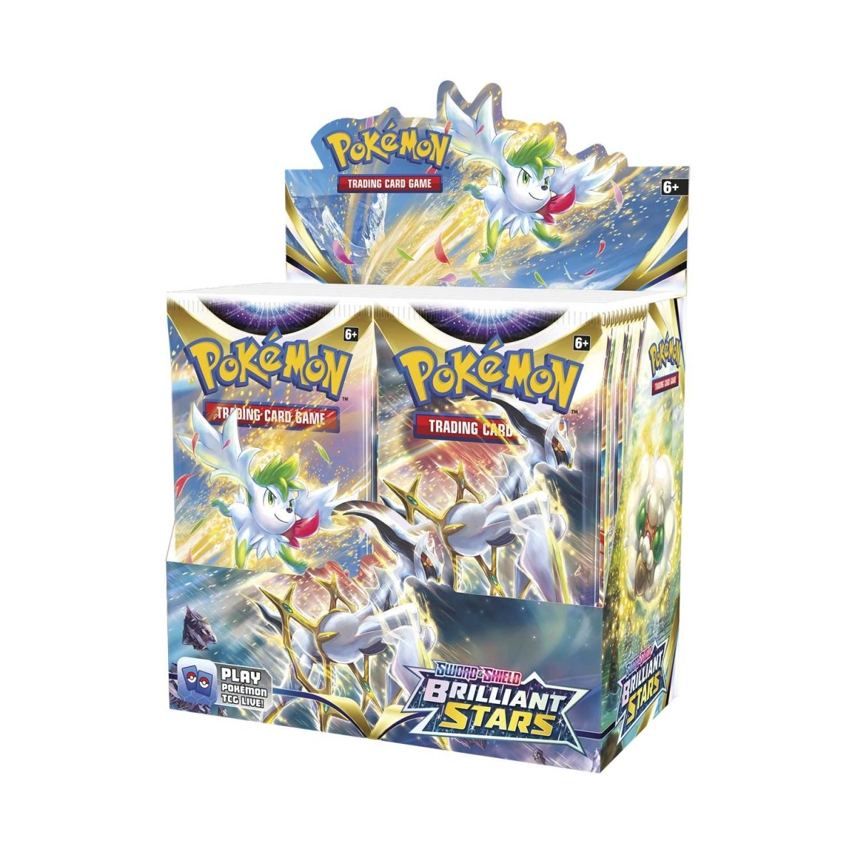 Pokémon TCG: Sword & Shield-Brilliant Stars Booster Box (36 Packs)