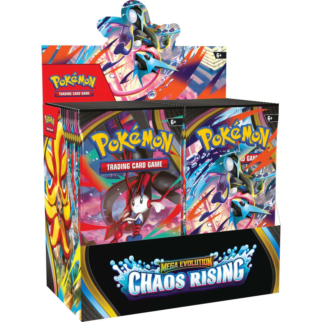 Pokémon TCG: Mega Evolution - Chaos Rising - Boosters Box Display (36x Packs)