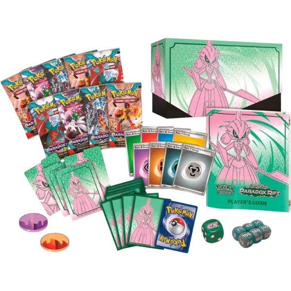 Pokemon TCG: Scarlet & Violet - Paradox Rift - Elite Trainer Box - Iron Valiant