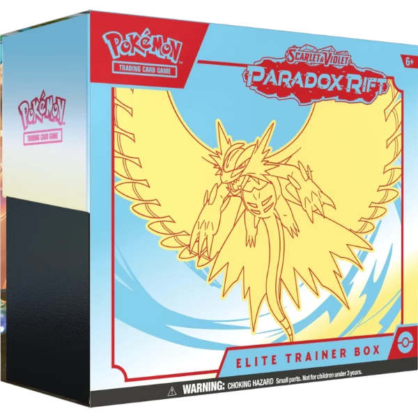 Pokemon TCG: Scarlet & Violet - Paradox Rift - Elite Trainer Box - Roaring Moon