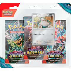Pokemon TCG: Scarlet & Violet - Twilight Masquerade - 3-Pack Blister (Snorlax)