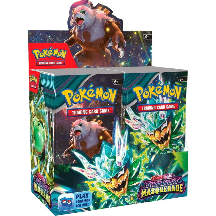 Pokemon TCG: Scarlet & Violet - Twilight Masquerade - Booster Box (36 Packs)