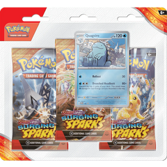 Pokemon TCG: Scarlet & Violet - Surging Sparks - 3 Booster Pack Blister (Quagsire)