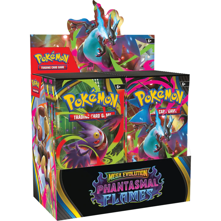 Pokemon TCG: Mega Evolution - Phantasmal Flames - Booster Box (36 Packs)