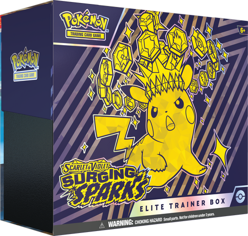 Pokemon TCG: Scarlet and Violet - Surging Sparks Elite Trainer Box