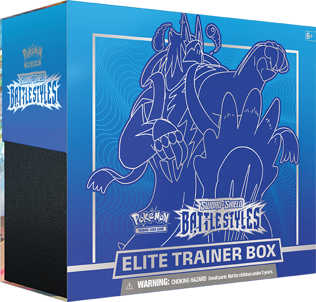 Pokémon TCG: Sword & Shield-Battle Styles Elite Trainer Box (Rapid Strike Urshifu)